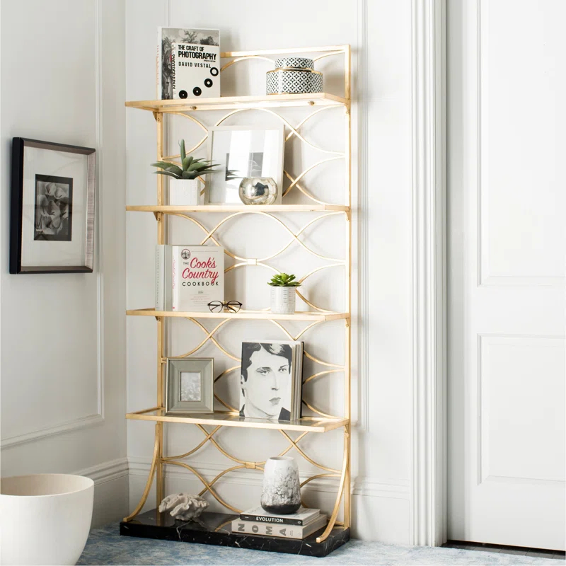 Everly Quinn Tamara Etagere Bookcase