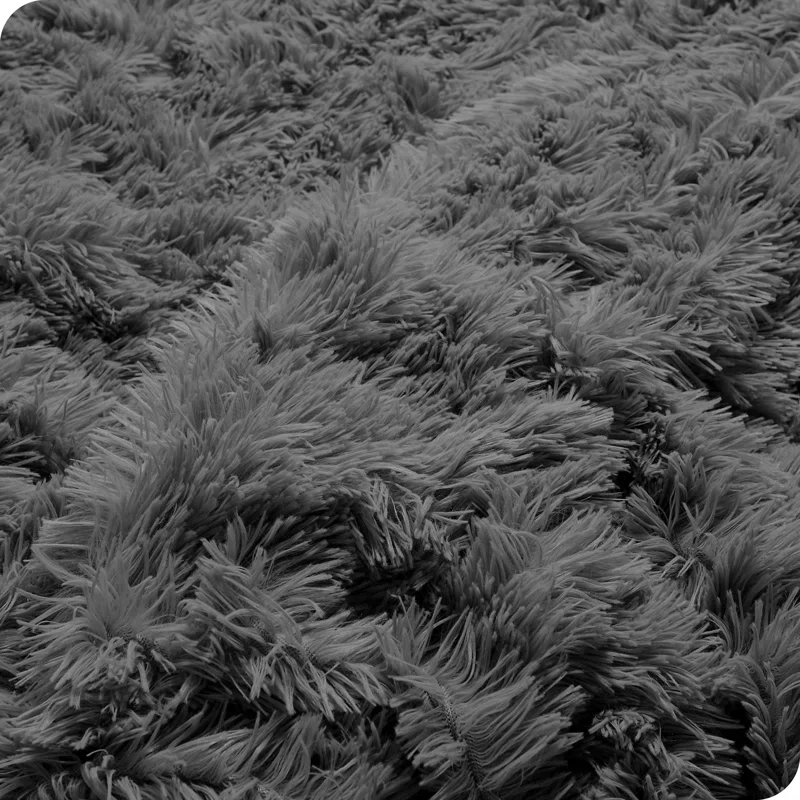 Bare Home Shaggy Fleece Plush Duvet Cover