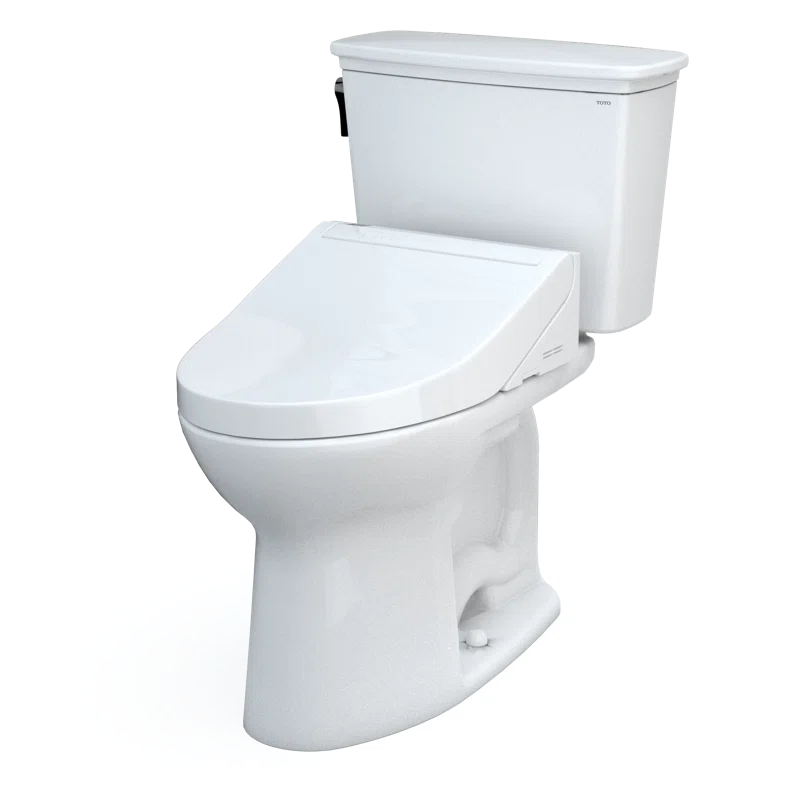 TOTO MW7863084CEG#01 Drake® 1.28 GPF (Water Efficient) Elongated Two-Piece Toilet with Tornado Flush (Seat Included)