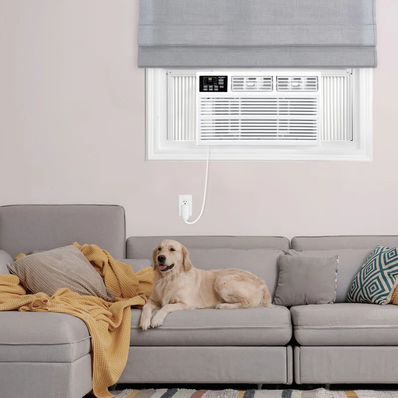 Whirlpool Whirlpool 8,000 BTU Window Mounted Air Conditioner with Supplemental Heat