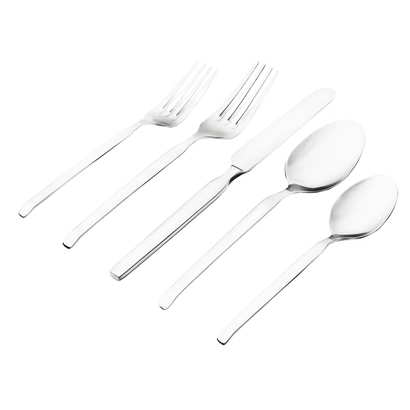 Wayfair Samples Alexis 18/10 Stainless Steel 20 Piece Flatware Set, Service For 4 & Reviews | Wayfair