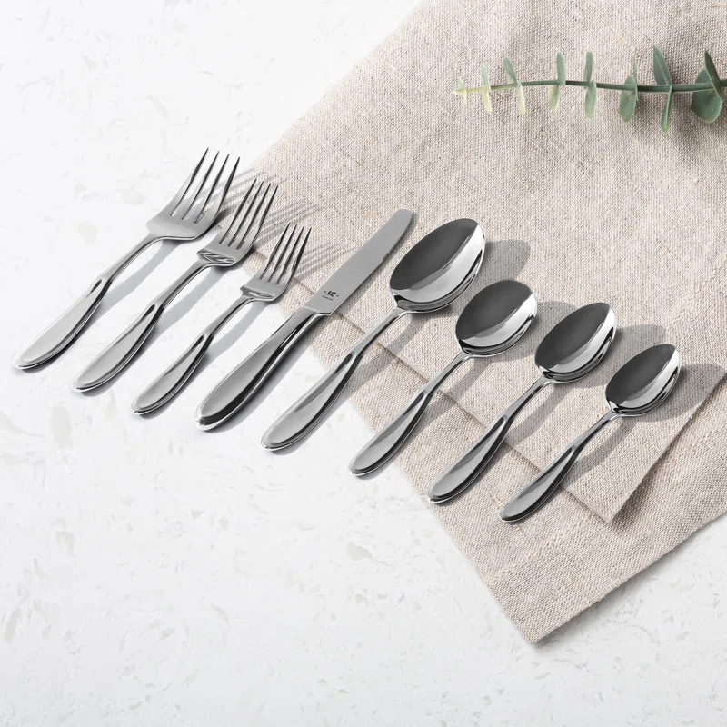TABLE 12 TABLE 12 Stainless Steel Flatware Set - Service for 4