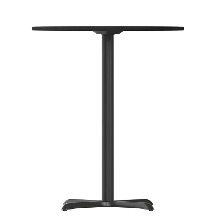 Flash Furniture Carrus Round Laminate Table Top with Height Table Base