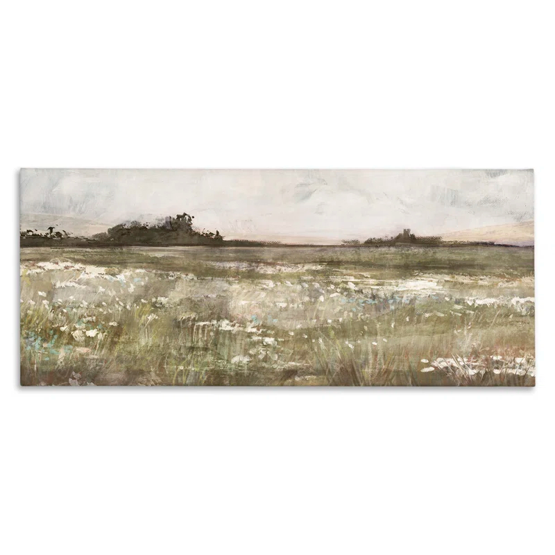 Stupell Industries " Rural Country Meadow " by Nina Blue Painting Print