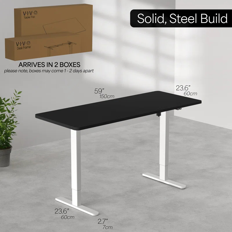 Vivo Electric Height Adjustable Desk, DESK-KIT-B06B Series