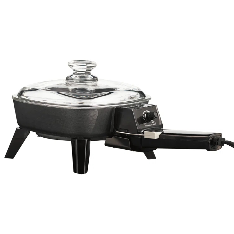 Brentwood Appliances Brentwood Appliances 6'' Non Stick Electric Skillet with Glass Lid