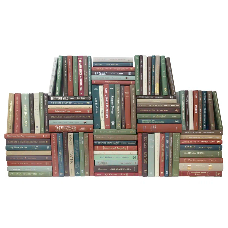 Booth & Williams Modern Cabin Book Wall