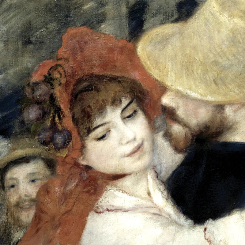 Vault W Artwork " La Danse A Bougival " by Pierre-Auguste Renoir