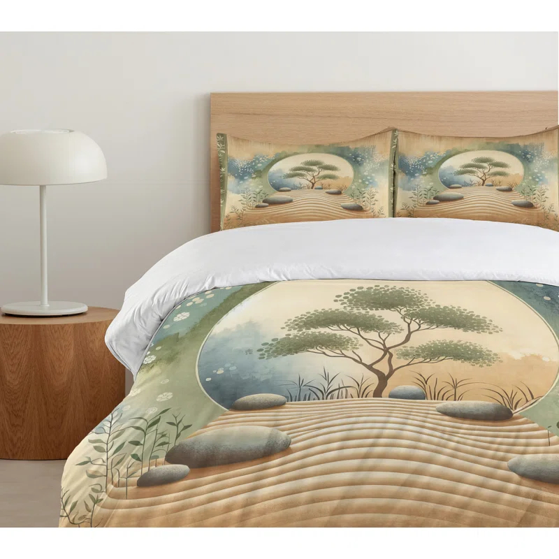 Ambesonne Microfiber Duvet Cover Set | Wayfair