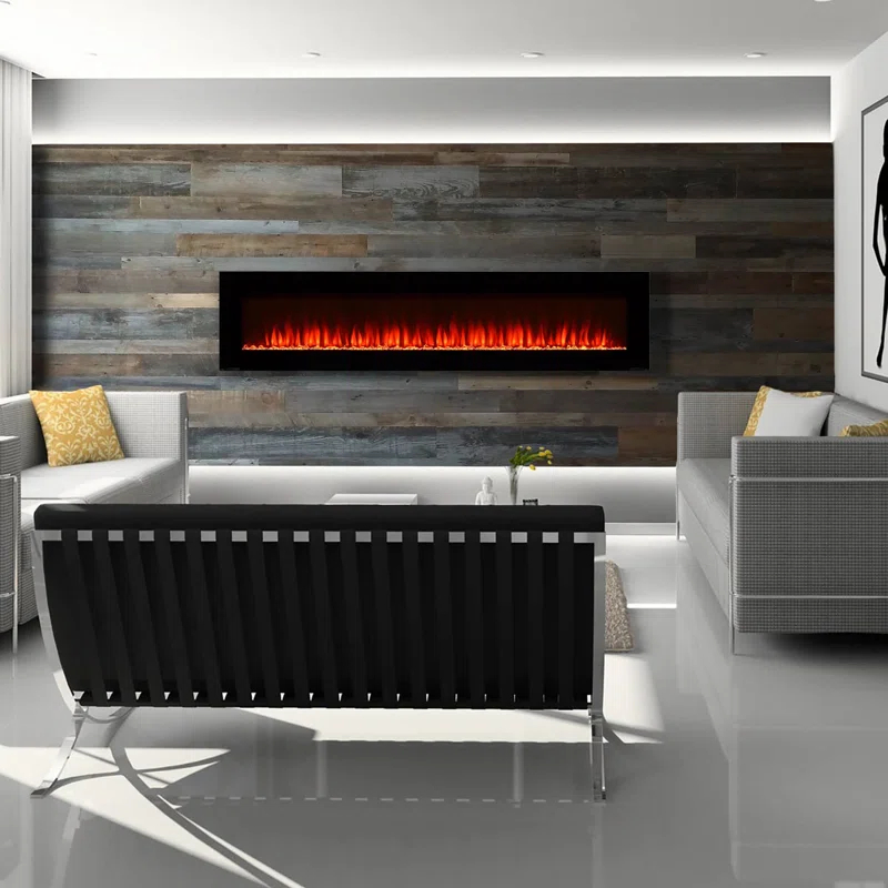 Paramount Paramount Smart Premium Electric Fireplace, 72IN