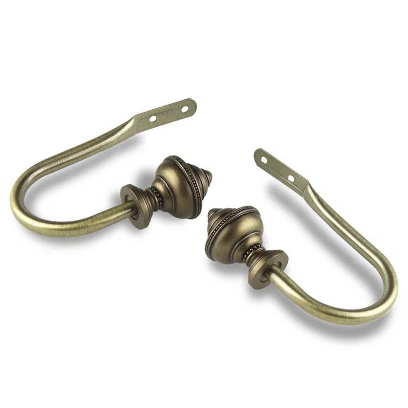 Plewak Steel Curtain Holdback (Set of 2)