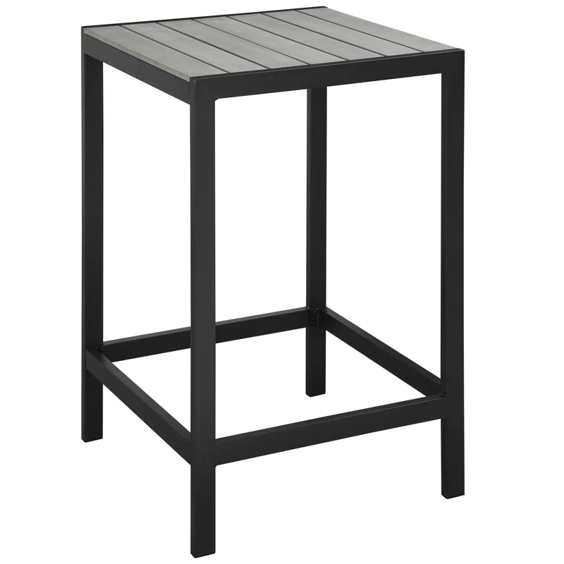 Modway Modway Maine Aluminum Outdoor Patio Bar Table