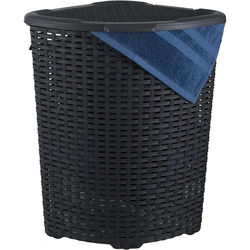 Superio Wicker Laundry Hamper | Wayfair