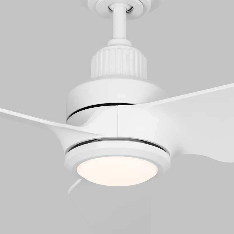 Brayden Studio® 52'' Ceiling Fan with LED Lights