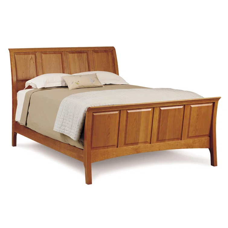 Sarah Solid Wood Sleigh Bed