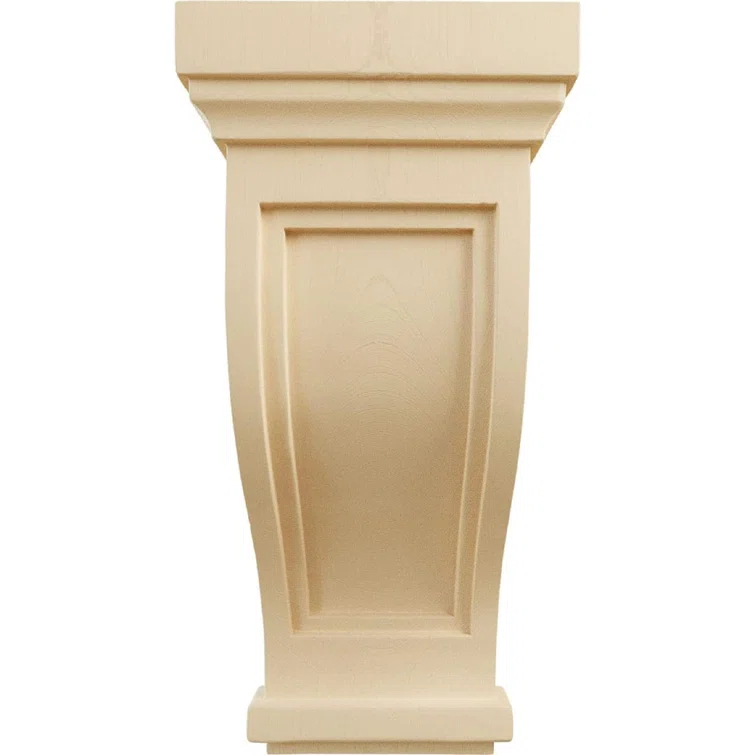 Ekena Millwork Traditional Recessed Mission Corbel