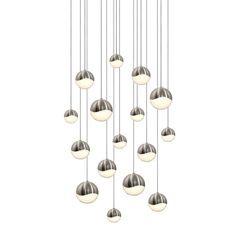 Grapes 16 - Light LED Cluster Pendant