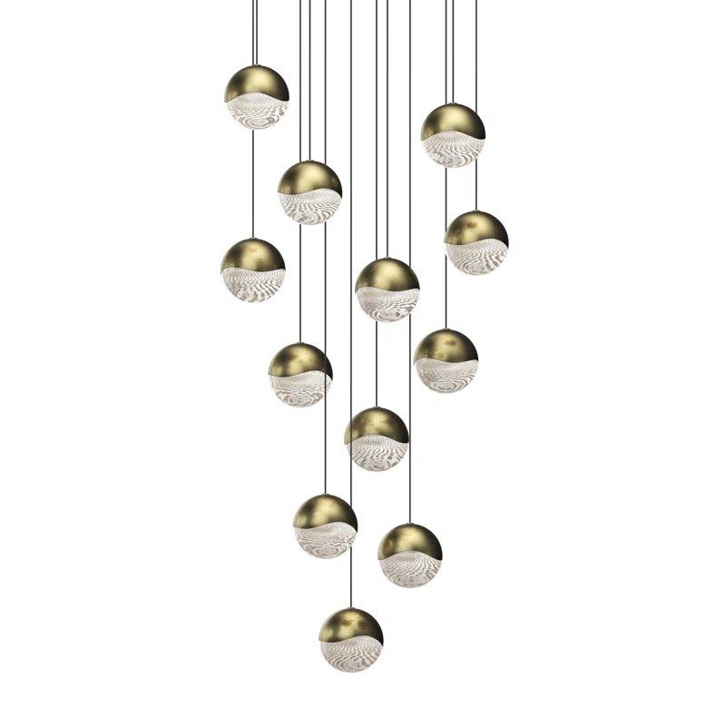 Grapes 12 - Light LED Cluster Pendant