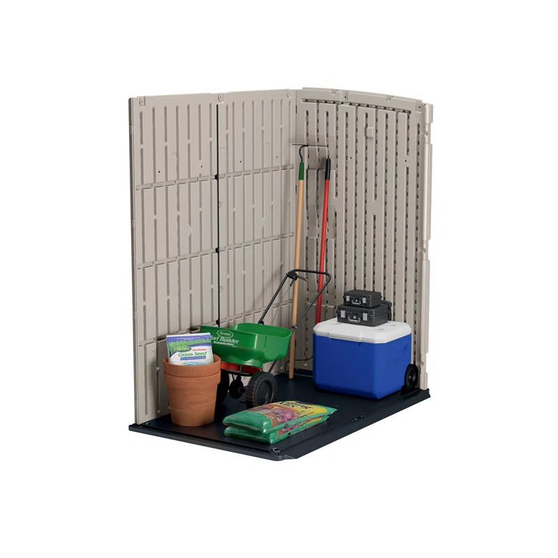 Suncast Suncast 6 ft. W x 4 ft. D Resin Vertical Tool Shed
