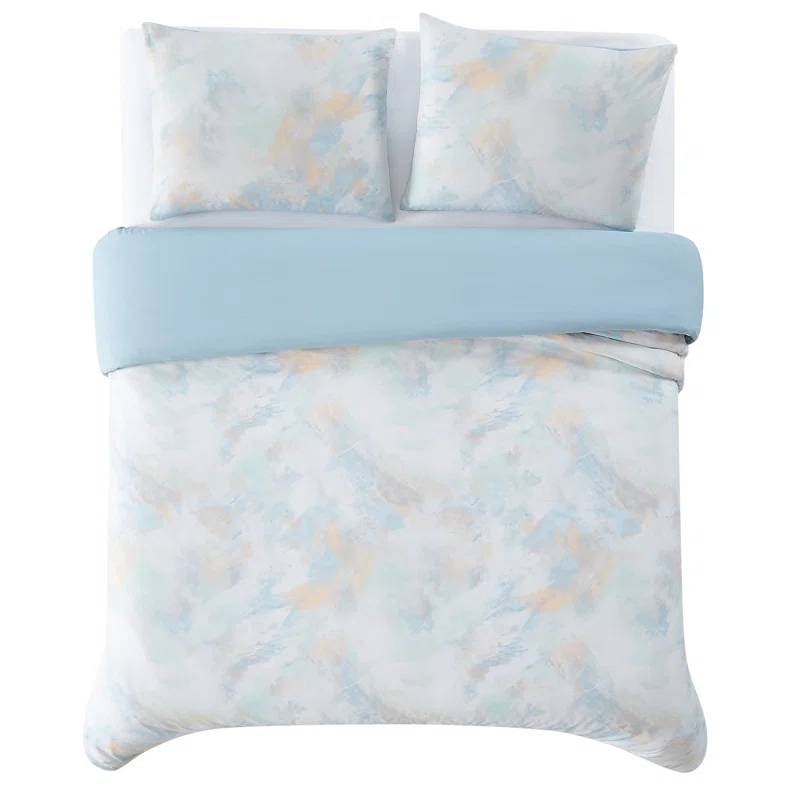 Truly Soft Hannah Watercolor Polyester Standard Abstract Comforter Set