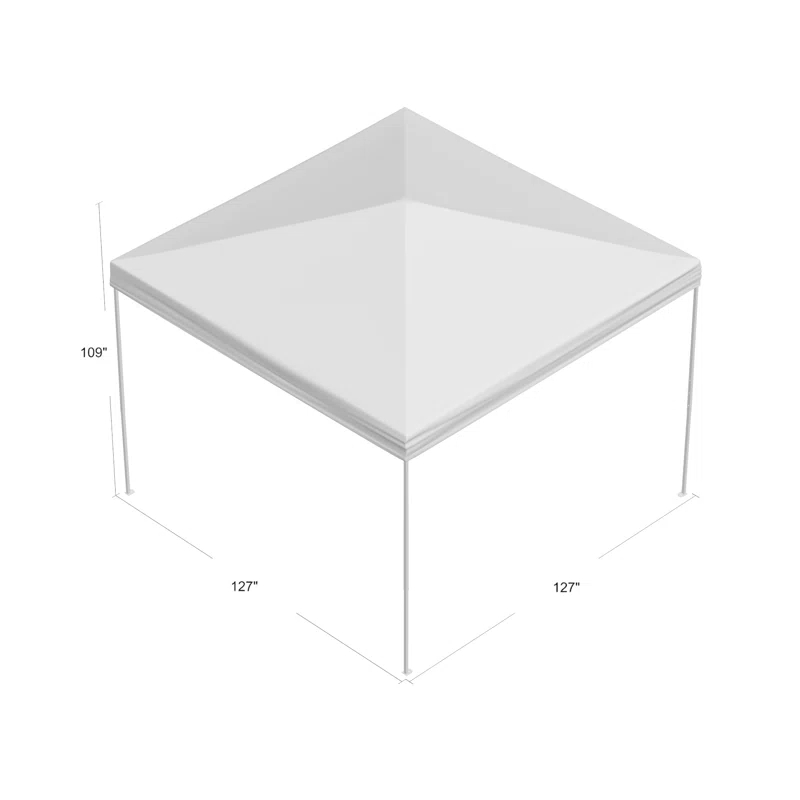 QuikShade Shade Tech 10 Ft. W x 10 Ft. D Steel Pop-Up Canopy