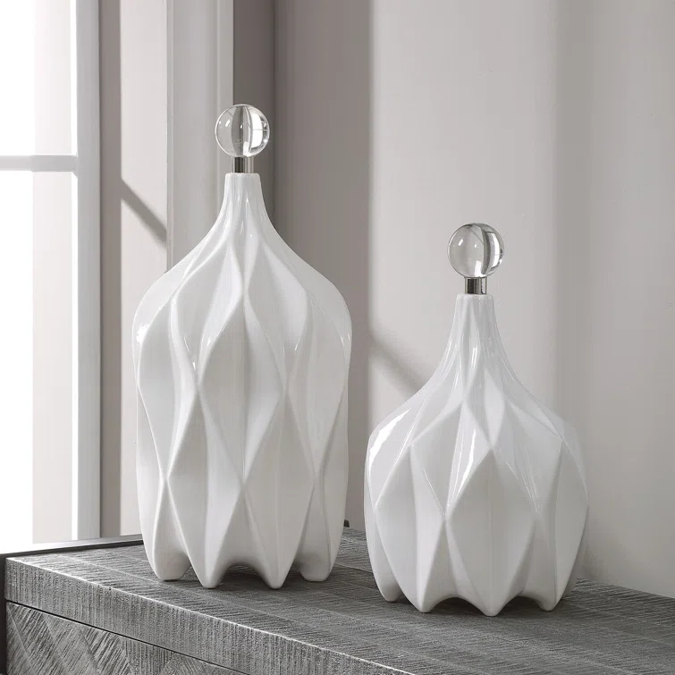 Wade Logan® Vicenta Ceramic Decorative Bottle
