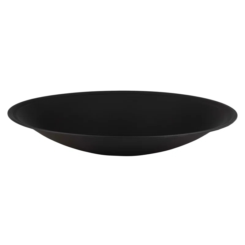 Pure Garden Fire Bowl - 24in Firepit Insert for DIY Fire Ring or Replacement - High Temp Finish Fire Pit Bowl - Fire Pits for Outside Wood Burning by Pure Garden