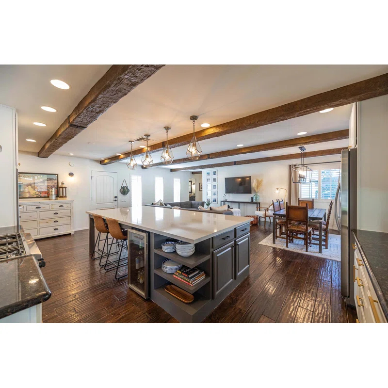 5 in x 5 in x 153 in Hand Hewn Faux Wood Beam