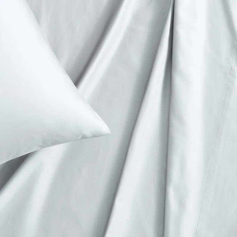Vera Wang Vera Wang T800 Sateen Solid CVC Sheet Set