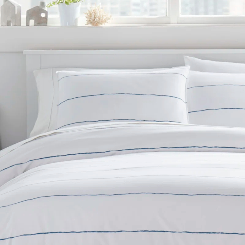 Tideline Reversible Duvet Cover Set