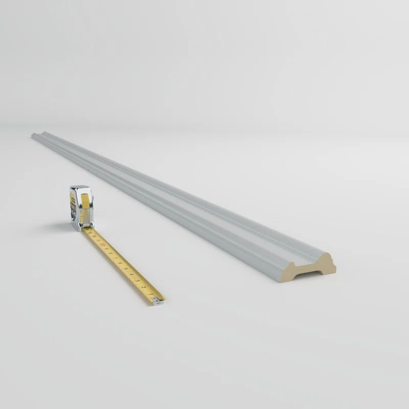 3 5/8"H x 1 1/4"P x 94 1/2"L Bedford Chair Rail (Set of 2)