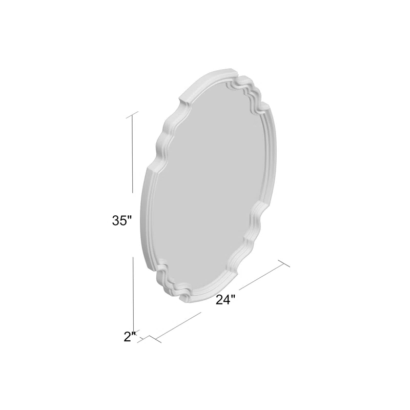 Kelly Clarkson Home Alix Flat Wall Mirror