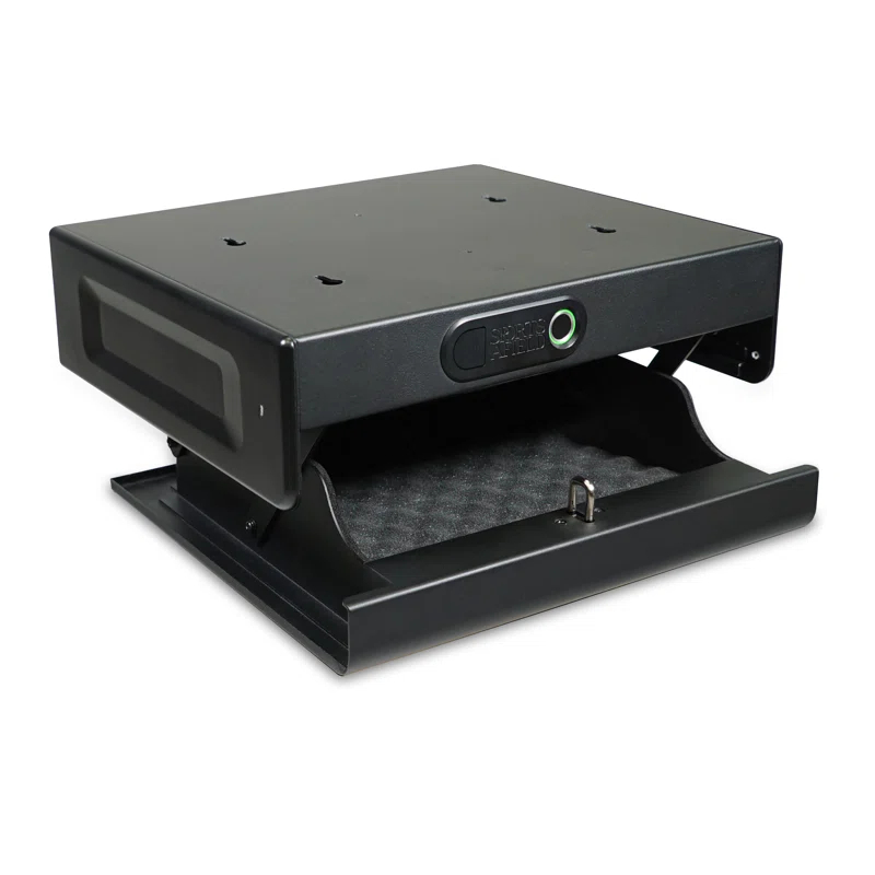 Home Defense Quick Access Drop Action Gun Safe with Biometric Lock