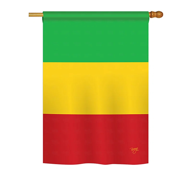 Breeze Decor Double Sided 40'' H x 28'' W Polyester Garden Flag