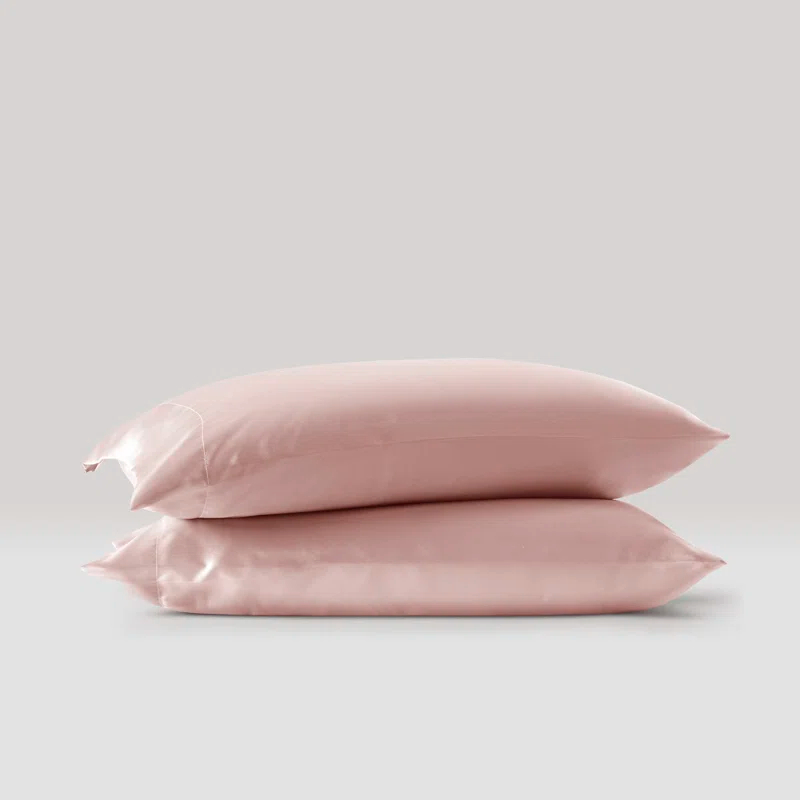 Madison Park Essentials Satin Luxury 2PC Pillowcases (Set of 2)