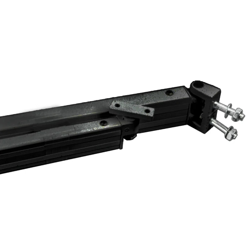 ALEKO Black Aluminum Hardware for Awning