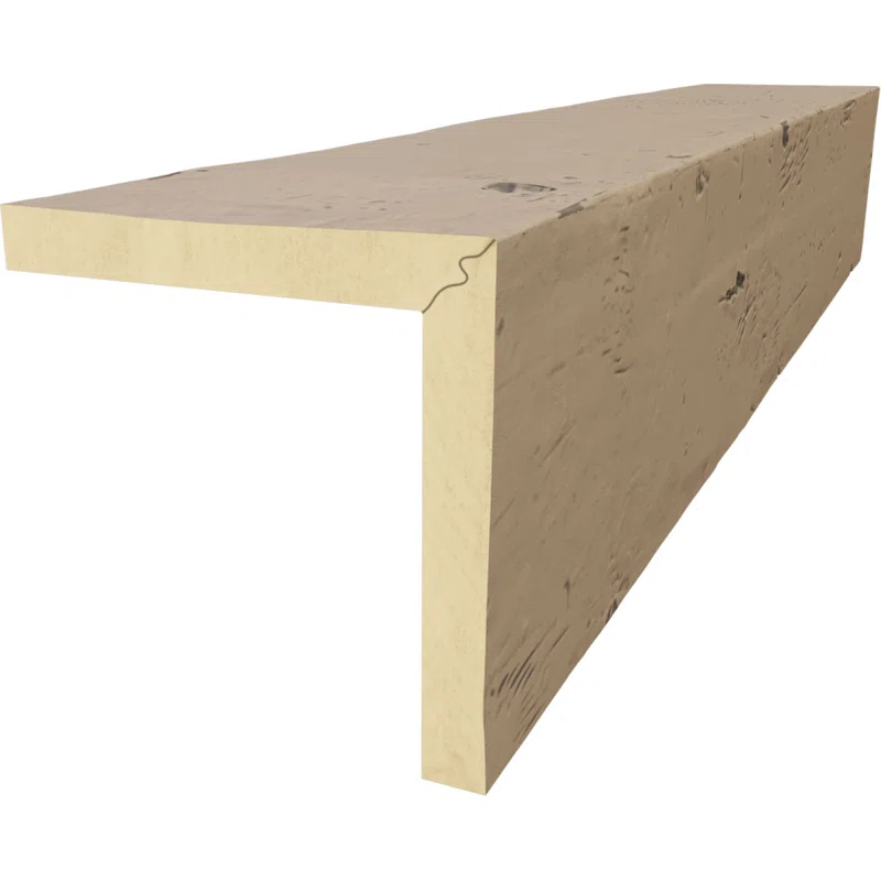 Ekena Millwork Knotty Pine Endurathane Faux Wood Beam Plank