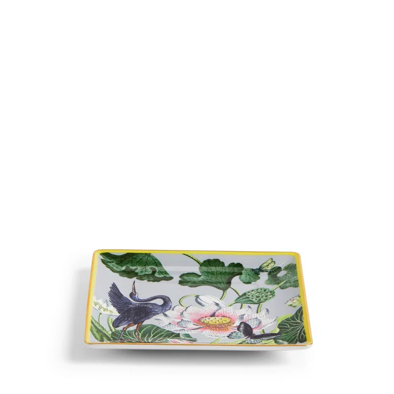 Wonderlust Waterlily Square Tray