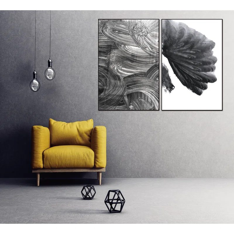 Whiteline Imports 2 - Pieces Painting Print