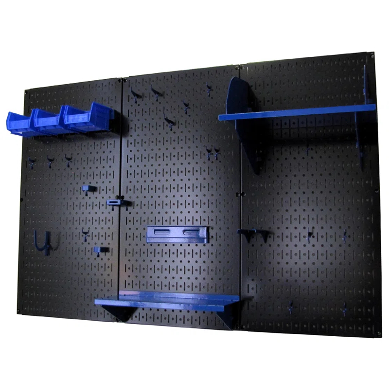 Pegboard Standard Tool Storage 32" H x 48" W Kit