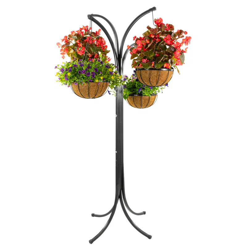 Red Barrel Studio® Bowersock Metal Weather Resistant Plant Stand