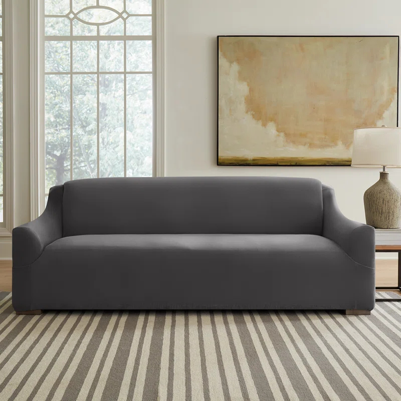 Sure Fit Box Cushion Sofa Slipcover