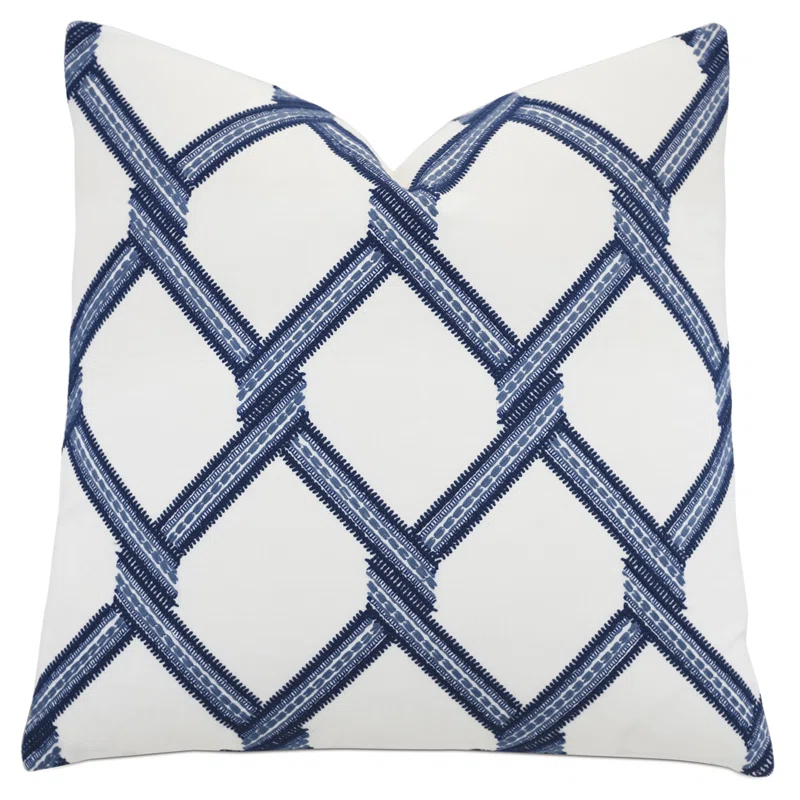 Striped Reversible Throw Pillow