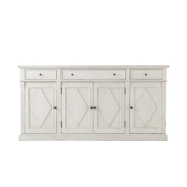Theodore Alexander Tavel 71.75'' Solid Wood Sideboard