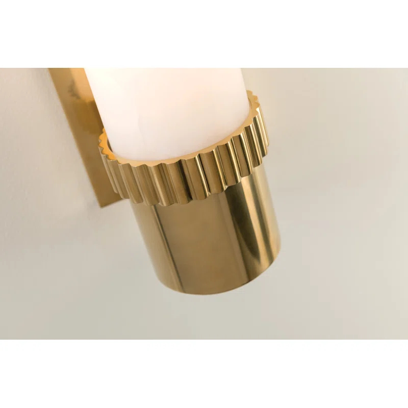 Hudson Valley Lighting Argon Solid Brass Flush Mounted Sconce
