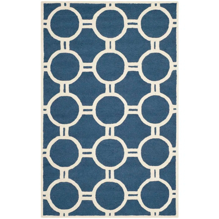 Safavieh Cambridge Hand Tufted Wool Geometric Rug