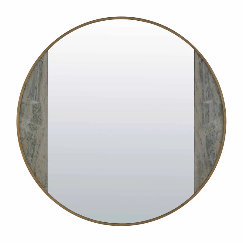 Gabby Sherry Metal Flat Wall Mirror