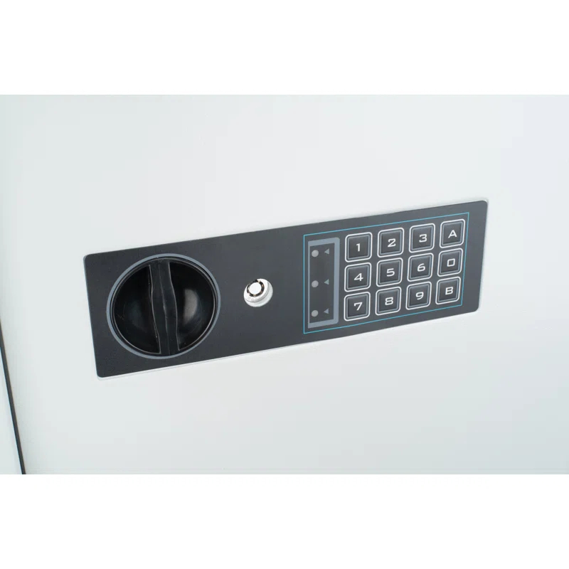 Barska 180 KEYS KEYPAD WALL KEY SAFE WHITE