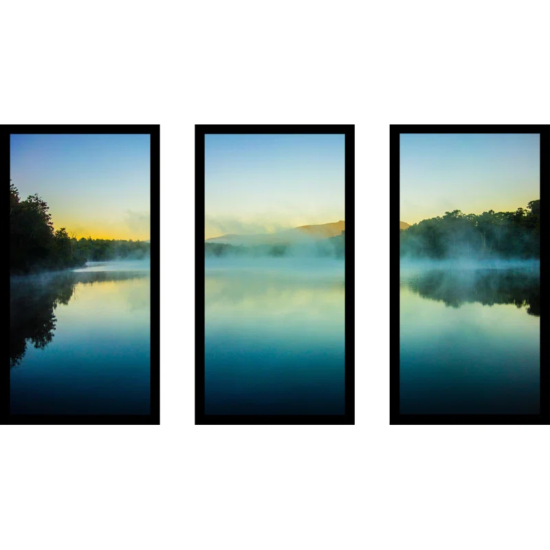 " Julian Price Lake In The Blue Ridge Mountains " 3 - Pieces