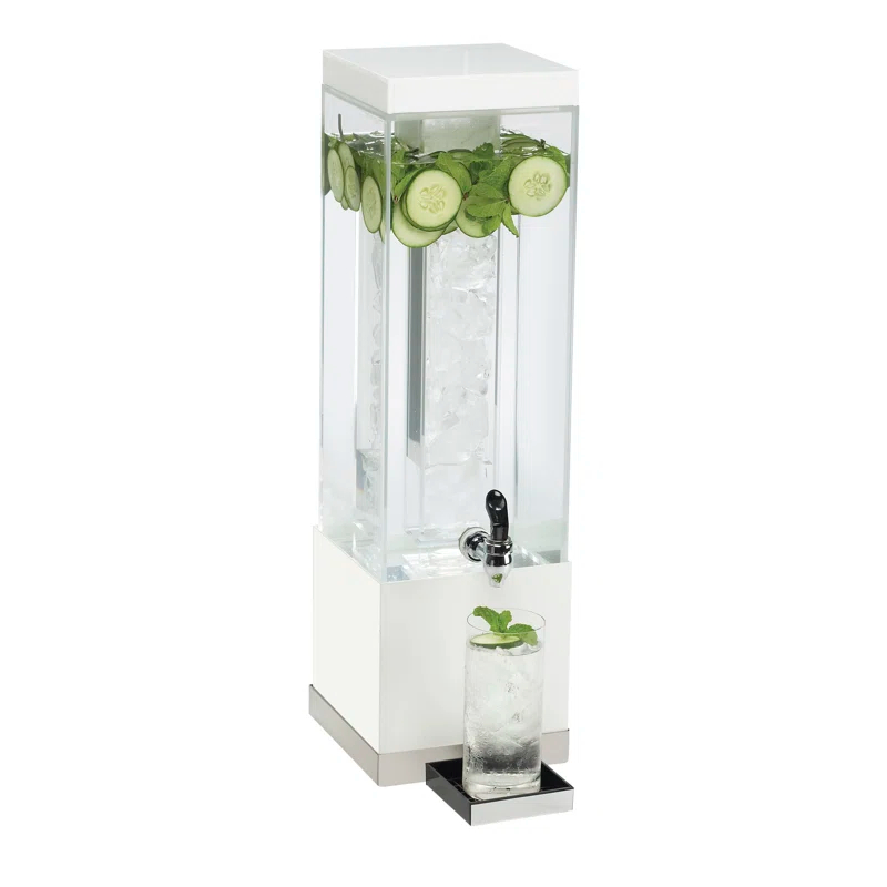 Cal-Mil Luxe 3 Gallon Beverage Dispenser with Ice Chamber